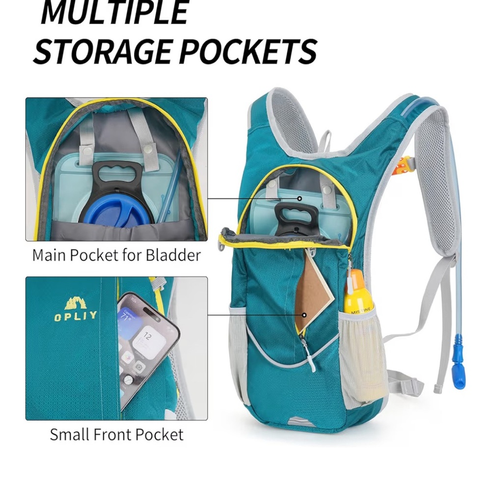 Opliy Multi-Color Adventure Backpack - Picture 4 of 7